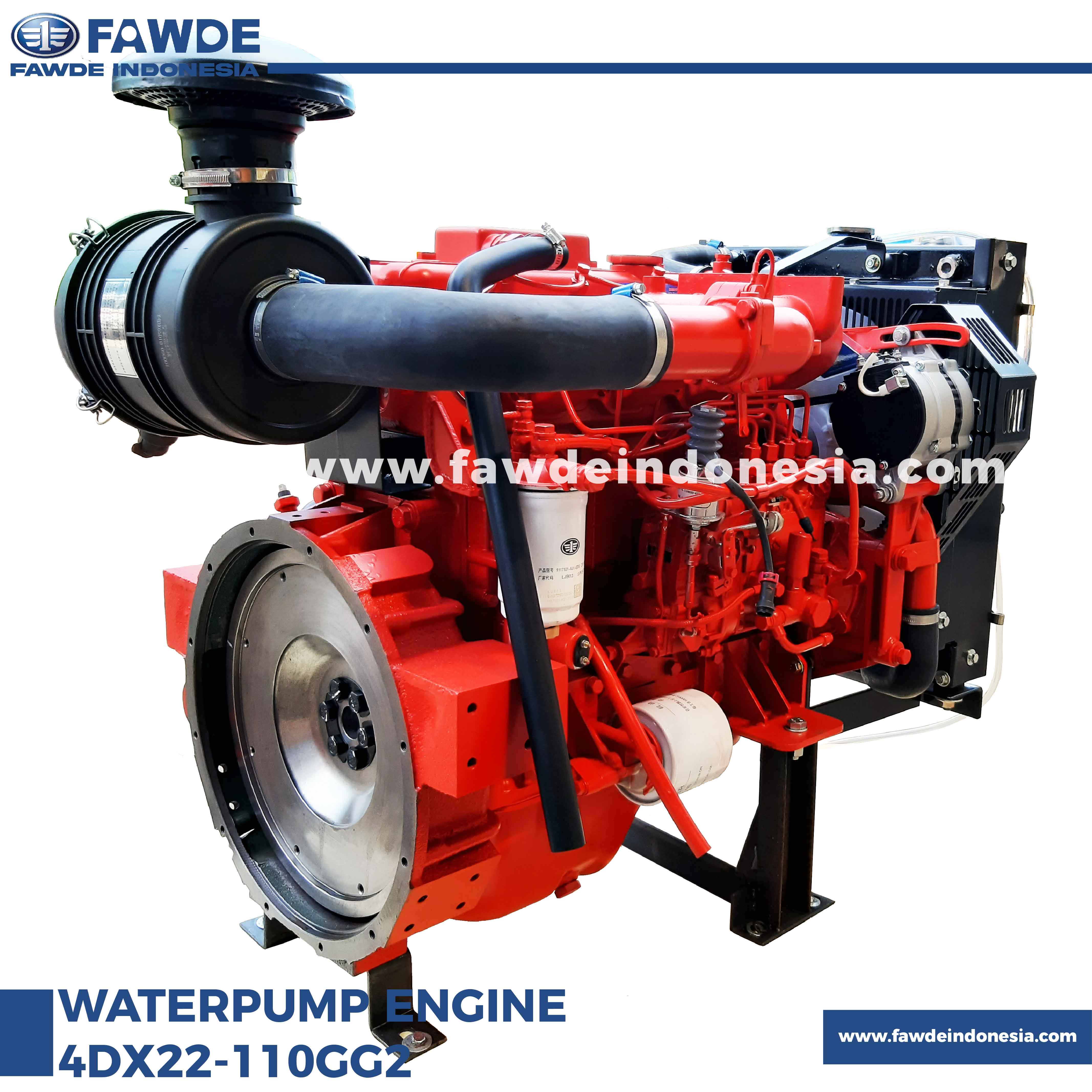 waterpump engine 4DX22-110GG2_2