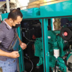 cek unit genset cummins