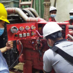 services engine waterpump roda nurmala